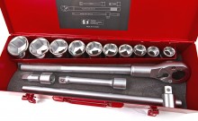 AOK 14-delige 3/4 inch professionele doppenset dopsleutel set