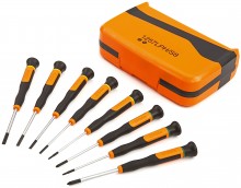 BETA 8-delige set precisie schroevendraaiers sleufkop en Phillips 1257LP BETA 8-delige set precisie schroevendraaiers sleufkop en Phillips 1257LP