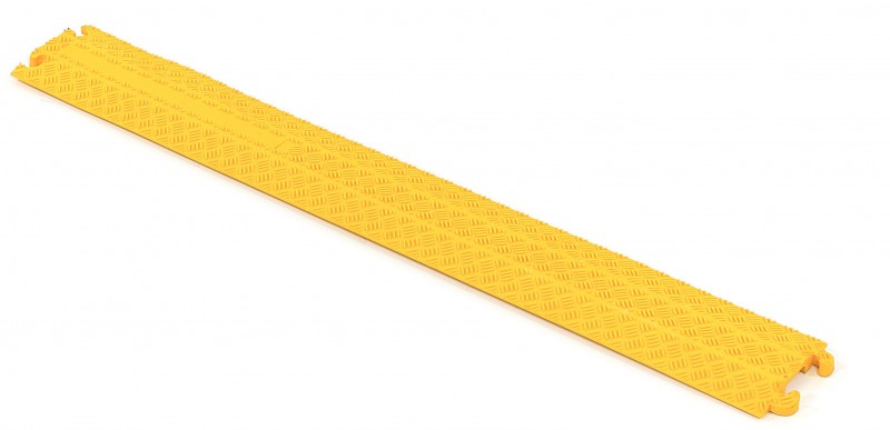 HBM Kabelbro 100 cm Gul – 1 Kanal, Gummi, Max. 1500 kg, Kabeltykkelse 1 cm. HBM Kabelbro 100 cm Gul – 1 Kanal, Gummi, Max. 1500 kg, Kabeltykkelse 1 cm.