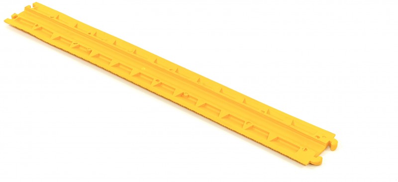 HBM Kabelbro 100 cm Gul – 1 Kanal, Gummi, Max. 1500 kg, Kabeltykkelse 1 cm. HBM Kabelbro 100 cm Gul – 1 Kanal, Gummi, Max. 1500 kg, Kabeltykkelse 1 cm.