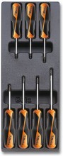 BETA T205 7-delige gereedschap inlay 41 x 15 x 4 cm gevuld 0,5 kg BETA T205 7-delige gereedschap inlay 41 x 15 x 4 cm gevuld 0,5 kg