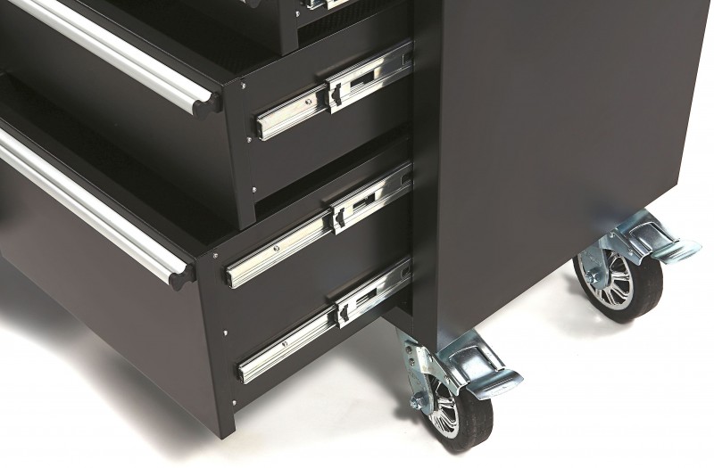 HBM Profi Gereedschapswagen Werkbank met Houten Blad 182 cm - Zwart, Verrijdbaar, 15 Laden, 700 kg
HBM Profi Gereedschapswagen Werkbank met Houten Blad 182 cm - Zwart, Verrijdbaar, 15 Laden, 700 kg