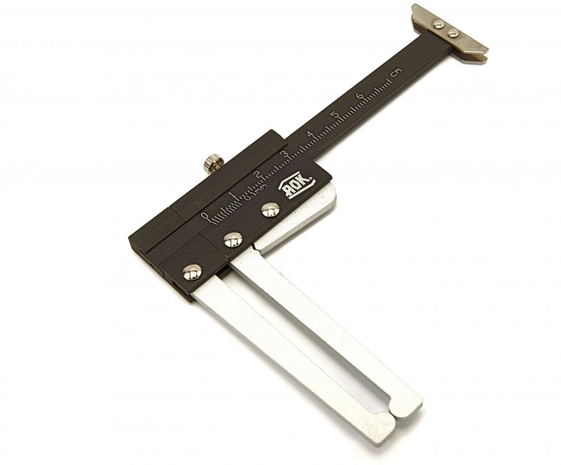 AOK Remschijf- en Bandenprofiel Dieptemeter 60 mm Millimeter
