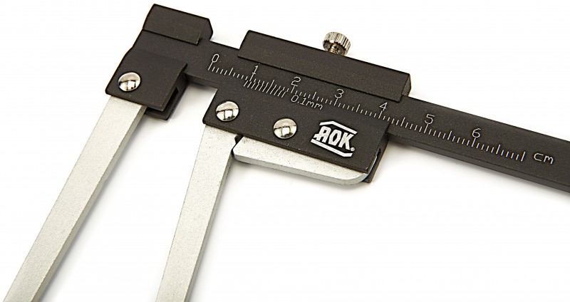 AOK Remschijf- en Bandenprofiel Dieptemeter 60 mm Millimeter
