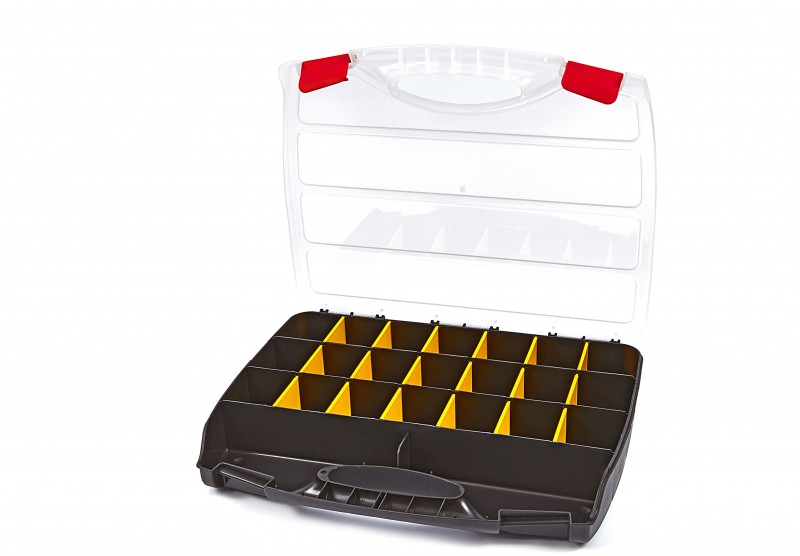 HBM Profi Assortimentsdoos 38 x 31,5 x 6 cm | Geschikt voor gereedschapswand