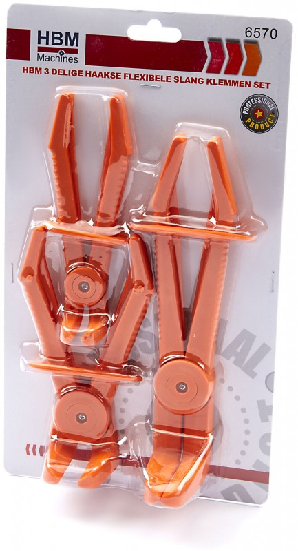 HBM 3-delige Haakse Flexibele Slangklem Klemmen Set HBM 3-delige Haakse Flexibele Slangklem Klemmen Set