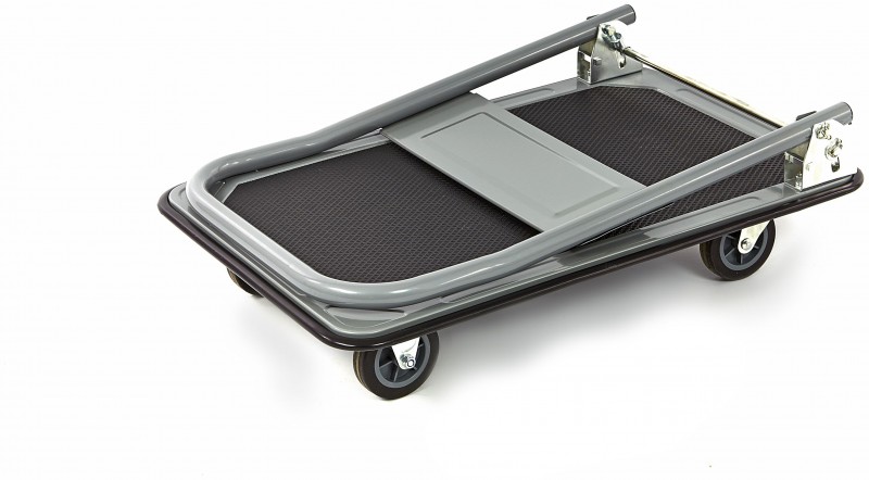HBM opvouwbare transportwagen 150 kg met rem, 4 wielen, inklapbaar, 72,5 x 46,5 x 83 cm HBM opvouwbare transportwagen 150 kg met rem, 4 wielen, inklapbaar, 72,5 x 46,5 x 83 cm