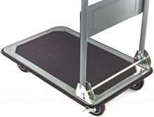 HBM opvouwbare transportwagen 150 kg met rem, 4 wielen, inklapbaar, 72,5 x 46,5 x 83 cm HBM opvouwbare transportwagen 150 kg met rem, 4 wielen, inklapbaar, 72,5 x 46,5 x 83 cm