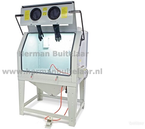 HBM sbc 990 blast cabin with ce extraction