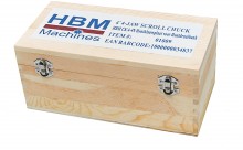 HBM CK 4-4N Houtklauwplaat voor Houtdraaibank - 100 mm
