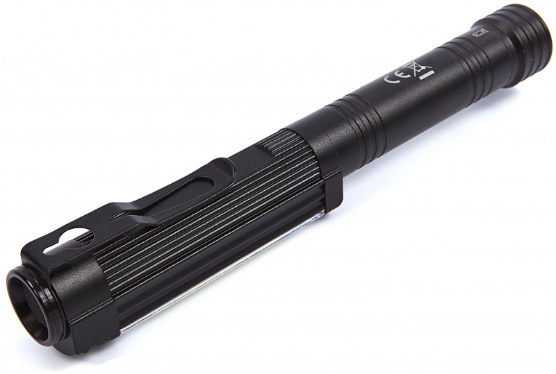 HBM Professionele LED Aluminium Mini Zaklamp met Magneetvoet 400 Lumen HBM Professionele LED Aluminium Mini Zaklamp met Magneetvoet 400 Lumen