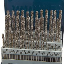 HBM HSS M2 Borersæt 1-6 x 0,1 mm til Metal. HBM HSS M2 Borersæt 1-6 x 0,1 mm til Metal.