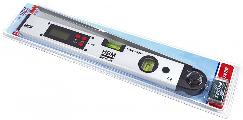 HBM digitale hoekwaterpas zweihaak 400 mm - 0,1° - inch/mm/cm
HBM digitale hoekwaterpas zweihaak 400 mm - 0,1° - inch/mm/cm