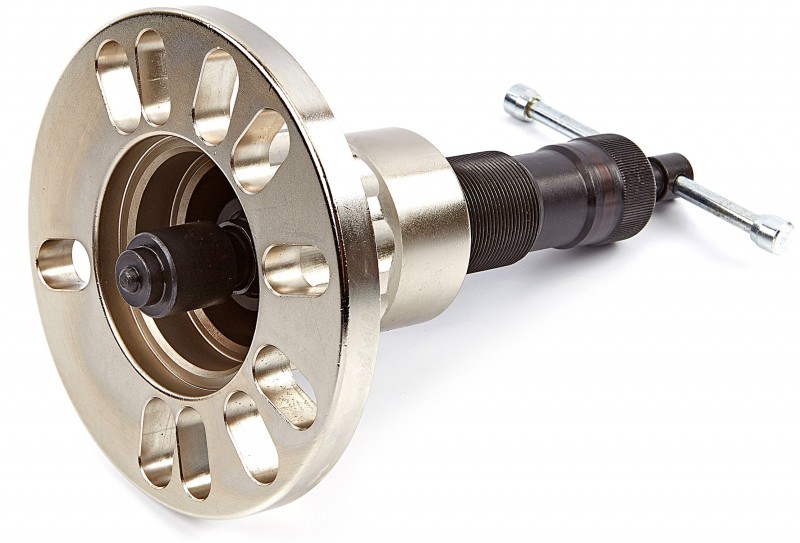 HBM Hydraulische Wielnaaftrekker 10 Ton met Opbergkoffer
