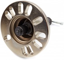 HBM Hydraulische Wielnaaftrekker 10 Ton met Opbergkoffer
