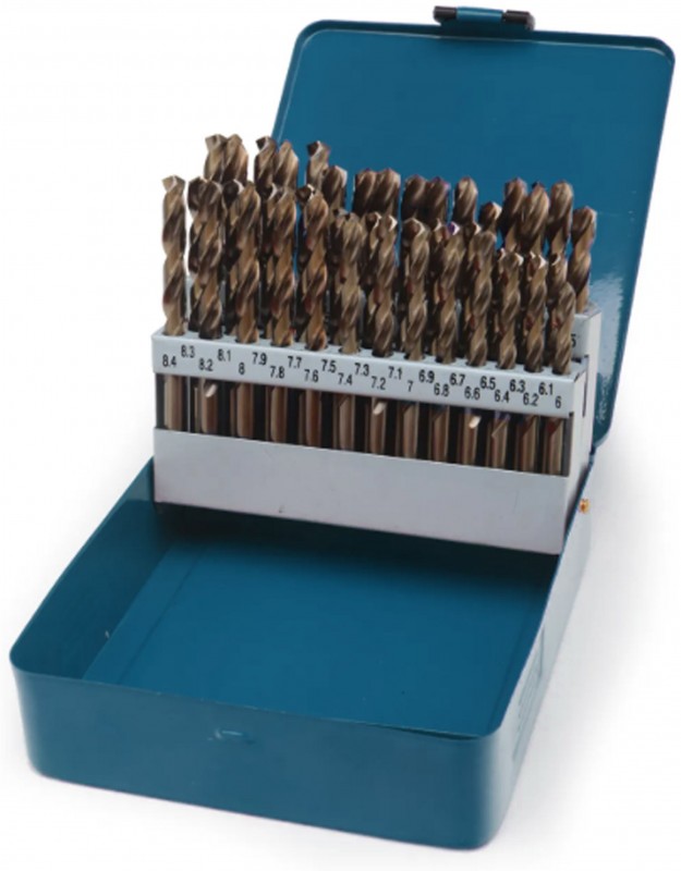 HBM 6-10 x 0,1mm HSS 5% Kobalt Borenset voor Metaal