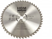 HBM Cirkelzaagblad voor Hout 400 x 48T - Verstekzaag - Asgat 30 mm