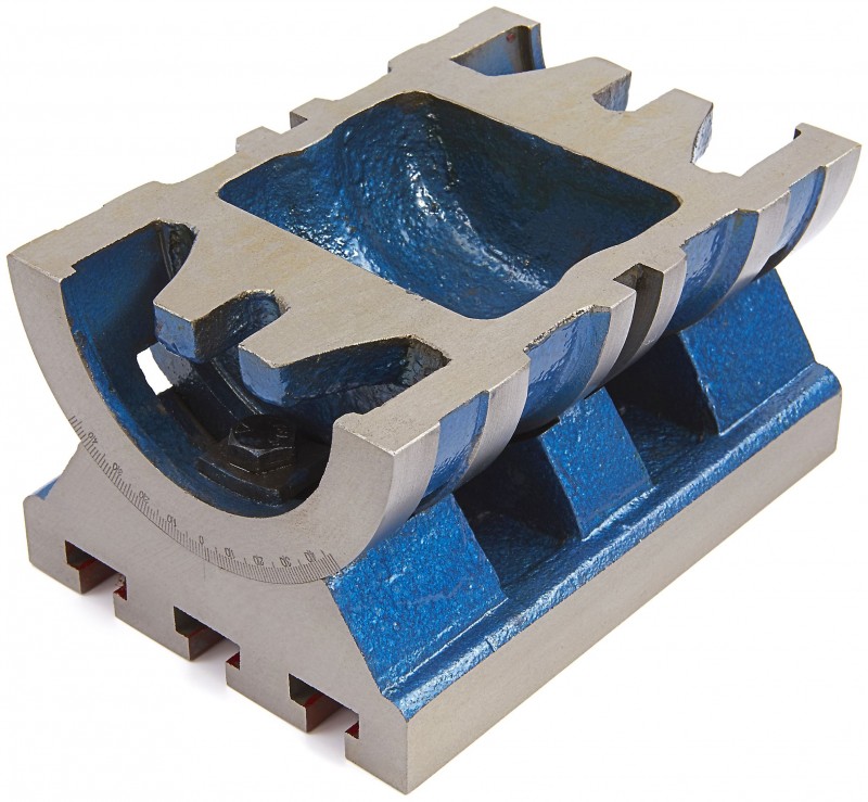 HBM Kantelbare Freestafel 125 x 175 mm met M10 T-moer