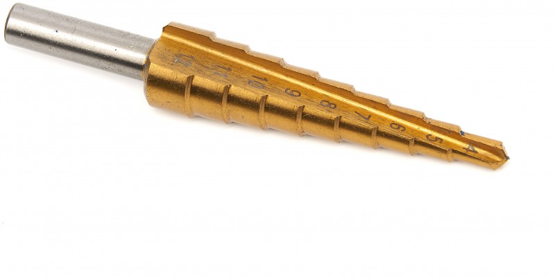 HBM 3-delige HSS TiN gecoate trapboor set voor metaal HBM 3-delige HSS TiN gecoate trapboor set voor metaal