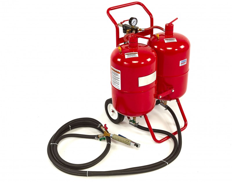 HBM Duo Soda Straalketel 74 l, 4 bar, 500 l/min, 36 kg