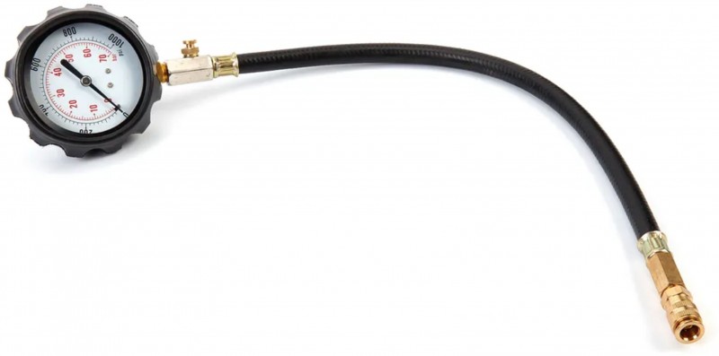 HBM Compressietester voor Dieselmotoren met 36 cm slang en opbergkoffer HBM Compressietester voor Dieselmotoren met 36 cm slang en opbergkoffer