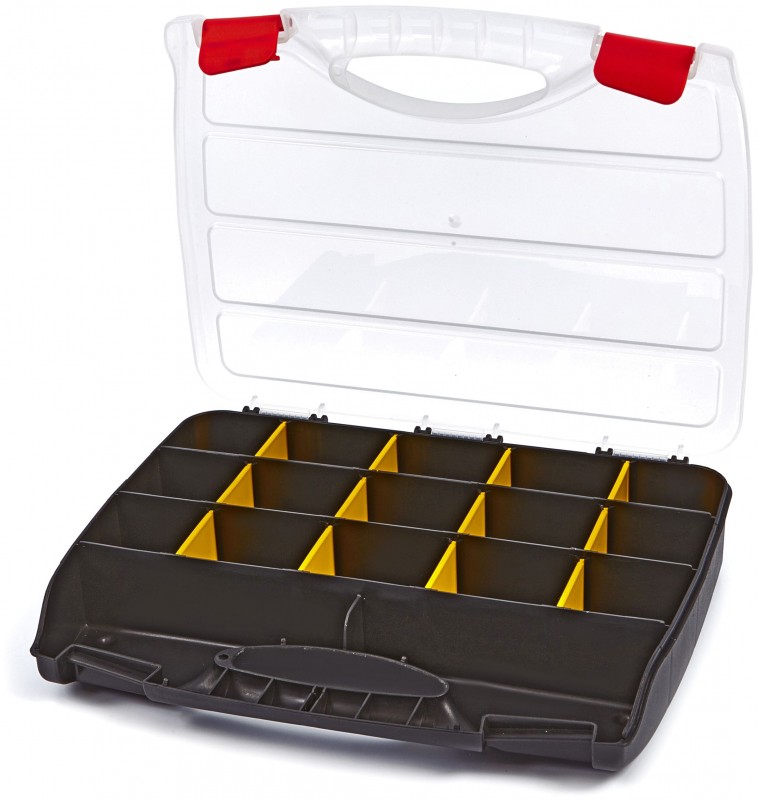 HBM Profi assortimentsboks 315 x 255 x 55 mm, egnet til værktøjsvæg.