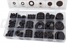 HBM 125-delig Assortiment Doorvoer Tules Open en Gesloten voor Gereedschapswand HBM 125-delig Assortiment Doorvoer Tules Open en Gesloten voor Gereedschapswand