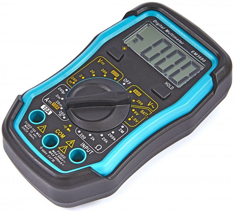 HBM Professionele Digitale Multimeter voor Voltage, Weerstand, Ampère en Diodespanningsval
HBM Professionele Digitale Multimeter voor Voltage, Weerstand, Ampère en Diodespanningsval