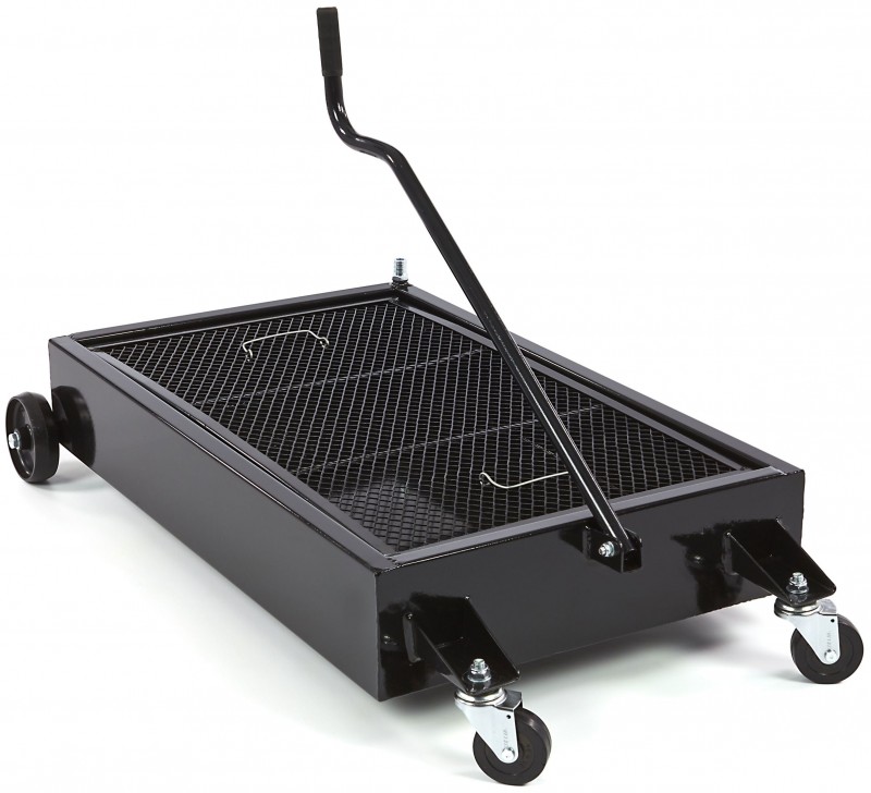HBM 60 Liter Olie Opvangbak Lekbak Metaal 105 x 63 x 20 cm