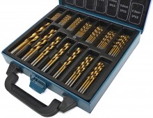 HBM 99-delige HSS Tin-gecoate borenset voor metaal