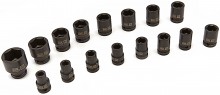 AOK 16-delige 1/2 inch krachtdoppenset dopsleutel set