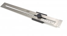 HBM Afkrasliniaal 300 mm Model 1 Millimeteraflezing Centimeter en Millimeter