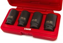 AOK 4-delige 1/2 inch lange krachtdoppenset grote maten