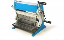 HBM 305 mm Wals-, Zet- en Knipcombinatie staal 1 mm, zethoek 90°