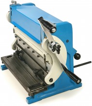 HBM 305 mm Wals-, Zet- en Knipcombinatie staal 1 mm, zethoek 90°
