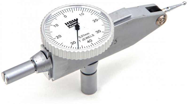 HBM Poupi Taster Horizontaal, Millimeter aflezing, Meeteenheid mm, VDE Nee