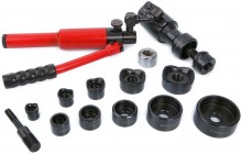 HBM 8 Ton Hydraulische Plaatpons 25 mm met Opbergkoffer