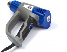 HBM Verstelbaar Heteluchtpistool Deluxe 2000W 230V 500 l/min Incl. 6 Accessoires