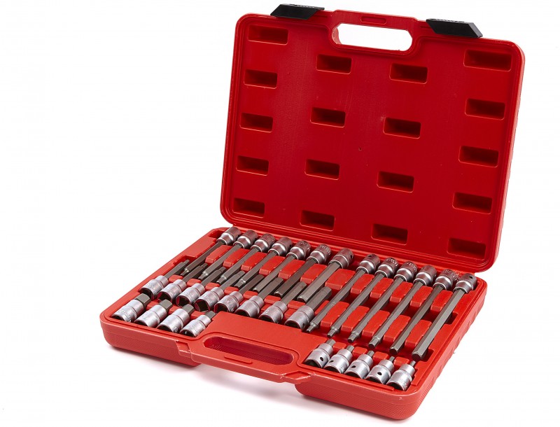HBM Profi 30-delige 1/2 inch Inbus Doppenset met Opbergkoffer HBM Profi 30-delige 1/2 inch Inbus Doppenset met Opbergkoffer