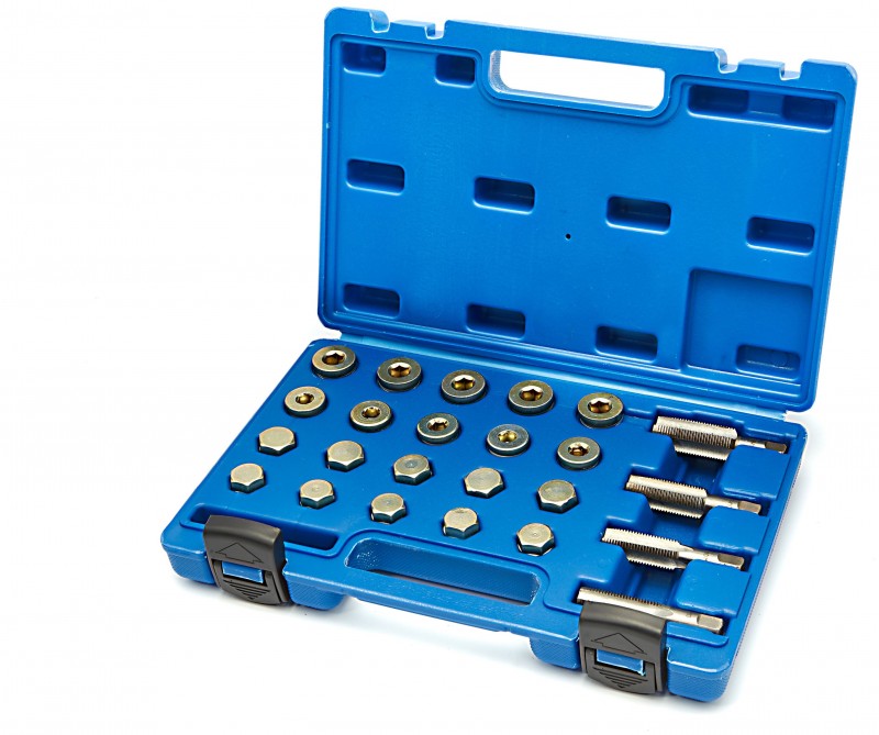 HBM 64-delige Schroefdraad Reparatieset Olie Aftapplug M13-M20