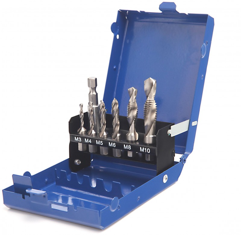 HBM Professionele 7-delige Boor- en Tapset voor Beton HBM Professionele 7-delige Boor- en Tapset voor Beton