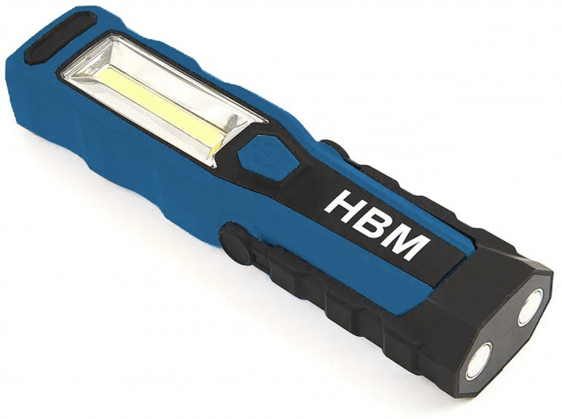 HBM oplaadbare LED zaklamp 280 lumen, model 1, 3W, 22 cm