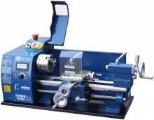 HBM mini metaaldraaibank 180 x 300 vario, 600W, 230V, draaidiameter 180 mm, afstand tussen centers 300 mm