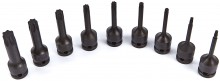 HBM 9-delige Lange Torx Krachtdoppenset 1/2 inch Opname
