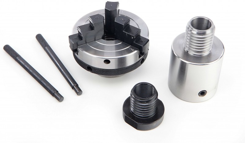 HBM CK 3-3A houtklauwplaat voor houtdraaibank, diameter 75 mm