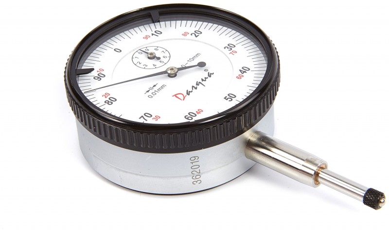 Dasqua Professionele Meetklok 0,01 mm Slag 10 mm Millimeter
