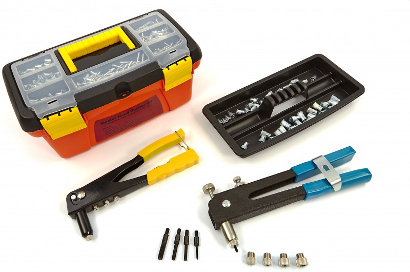HBM Popnageltang set in opbergkoffer