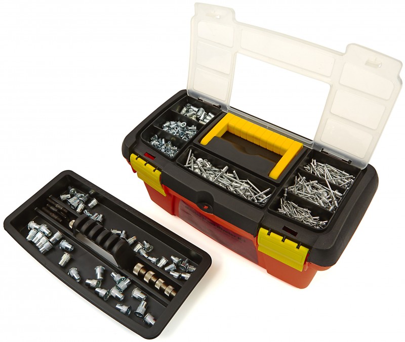 HBM Popnageltang set in opbergkoffer