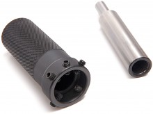 HBM Cilindrische Snijplaathouder 12 mm Opname, 25 mm Lengte