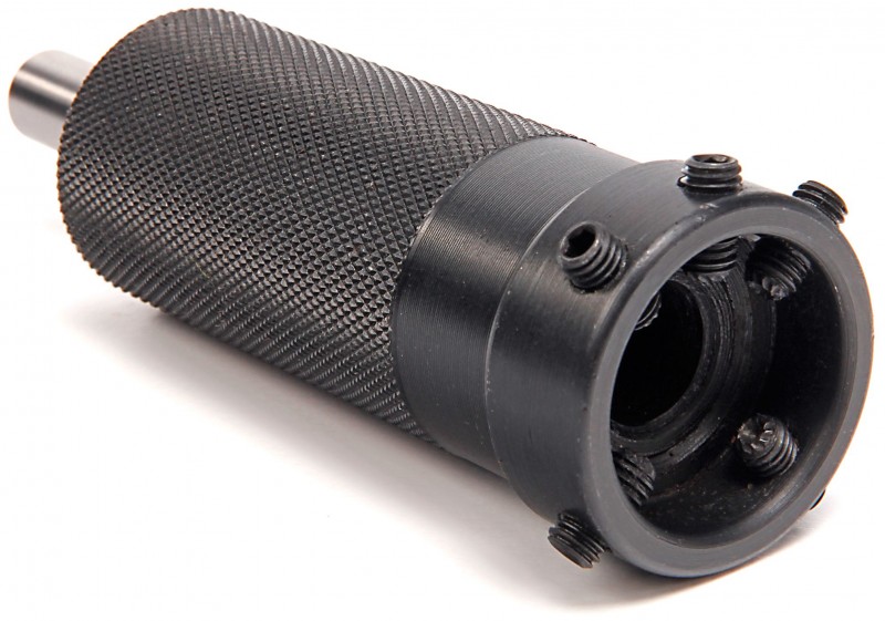 HBM Cilindrische Snijplaathouder 12 mm Opname, 25 mm Lengte